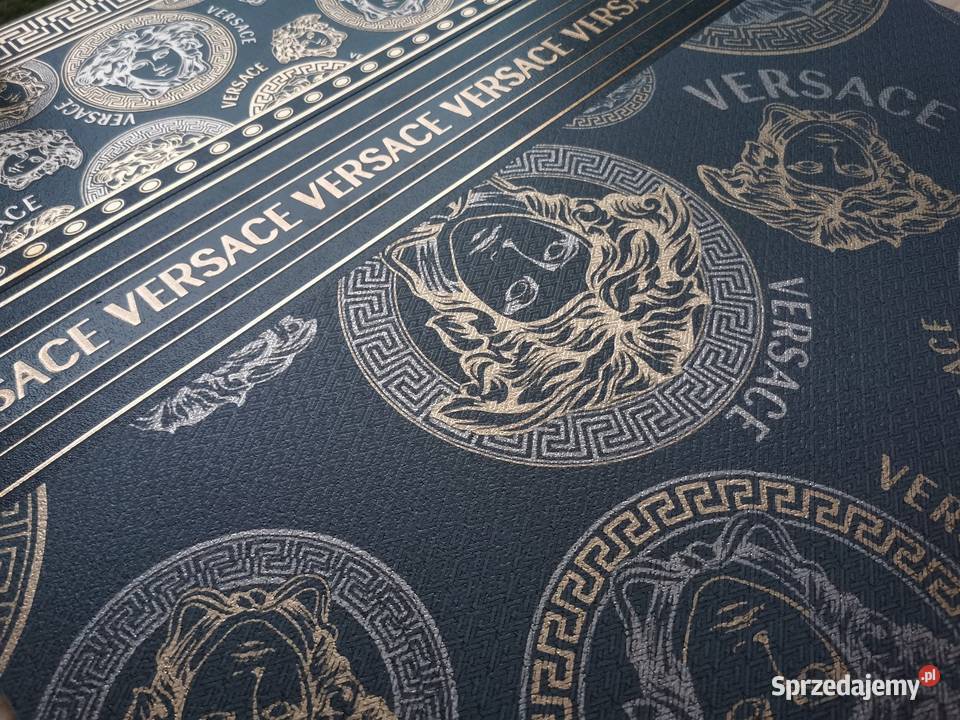 Versace Icons Fascia Medusa Black 20x60 ora Płytki ścienne Poskwitów