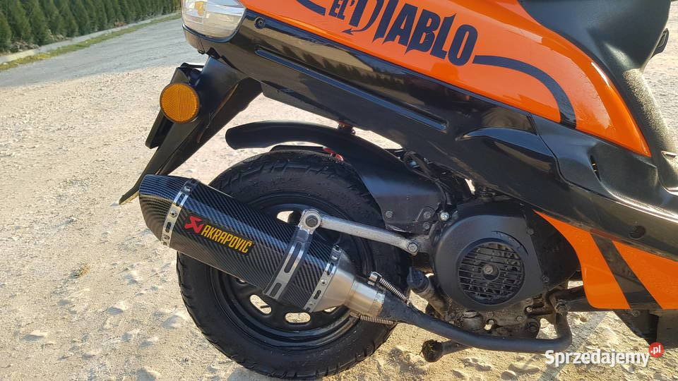 SKUTER ElDiablo akrapovic świętokrzyskie Kielce sprzedam