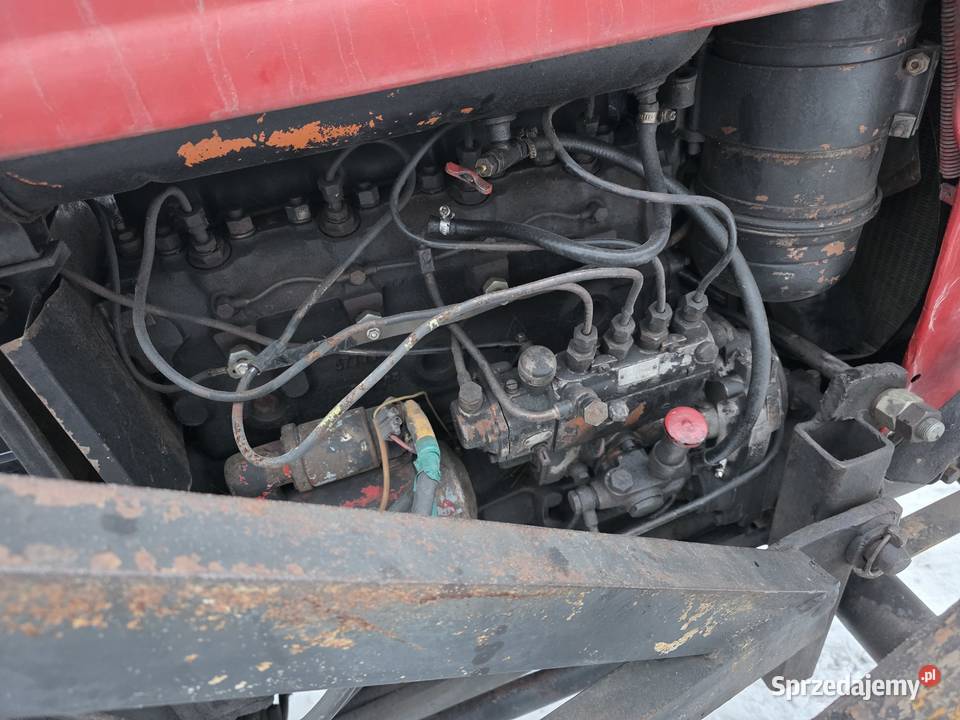 Ciągnik rolniczy Fiat 411R z turem