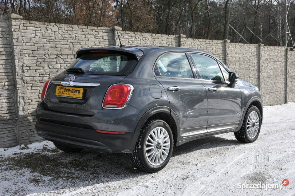 Fiat 500x 14T 140 Navi Klima dwustrefowa garażowany śląskie Dąbrowa Górnicza