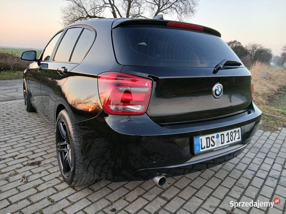 Bmw 116 Czarna Piękna z Niemiec Super stan