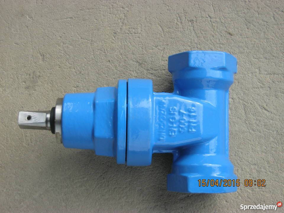 Nowa zasuwa fi 40 do wody do zabudowy w ziemi Wrocław