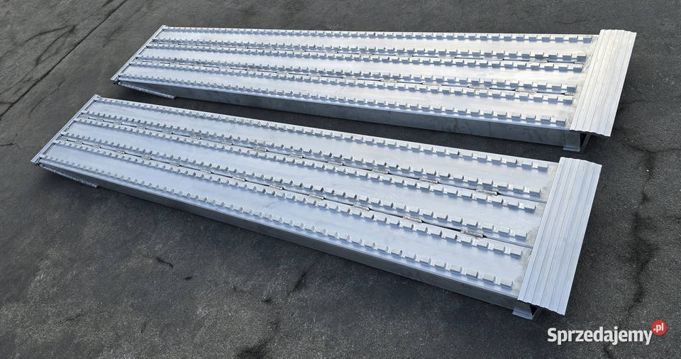 Najazdy aluminiowe 128 t 2000x450x90mm mocowanie Pozostałe Lubanie
