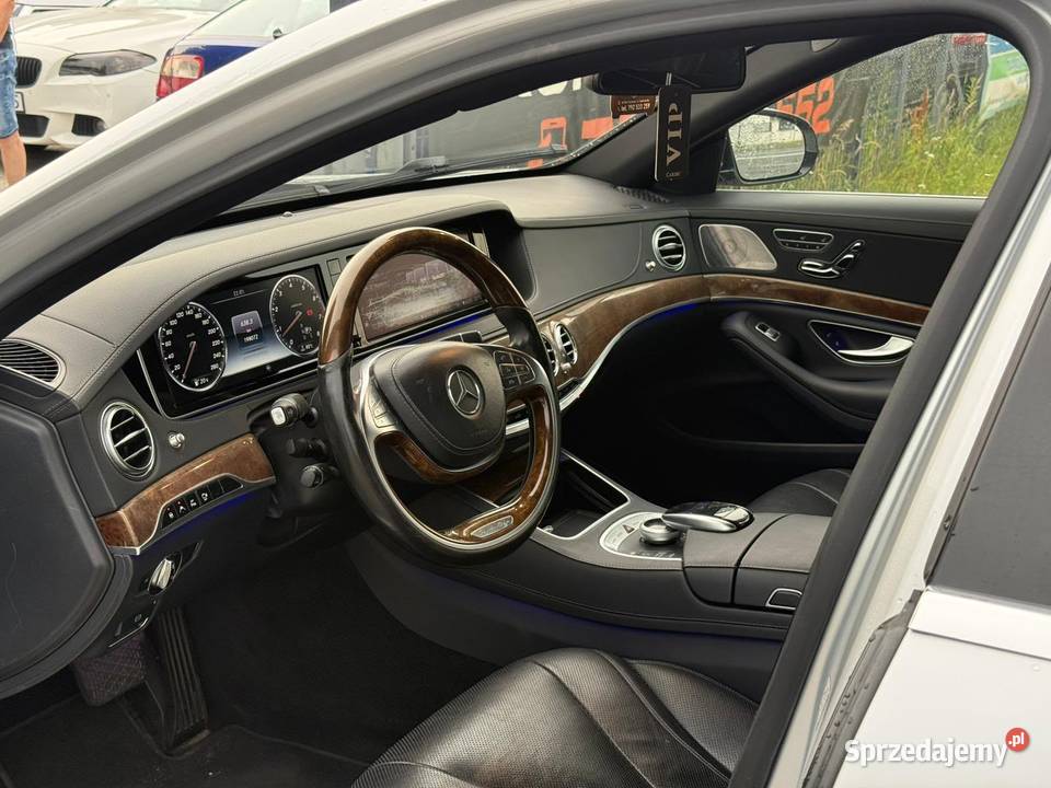 MercedesBenz Klasa S W222 47 sedan 2015 elektryczne lusterka śląskie Częstochowa