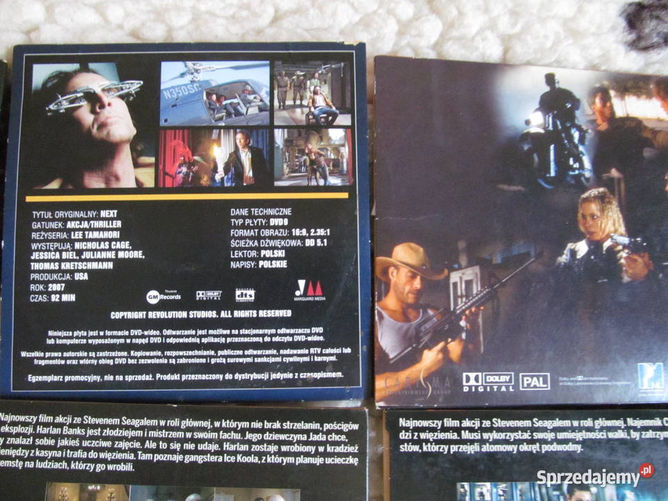 Płyty DVD z filmami zestaw 13 nowe Filmy Lublin sprzedam