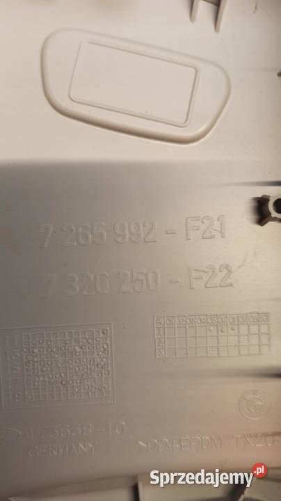 OSŁONA SŁUPKA PRAWA BMW F21 F22 7265992 7326250 sprzedam