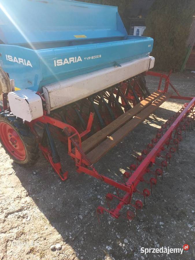 Sprzedam siewnik Isaria typ 6000s przekladania Połaniec