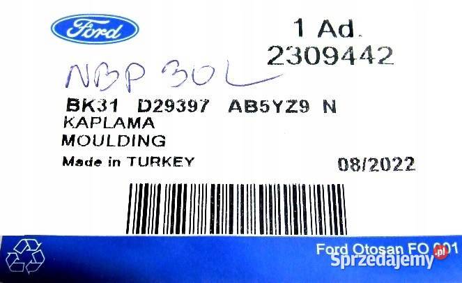 NAKŁADKA LISTWA BOCZNA LEWA TYŁ FORD TRANSIT dolnośląskie