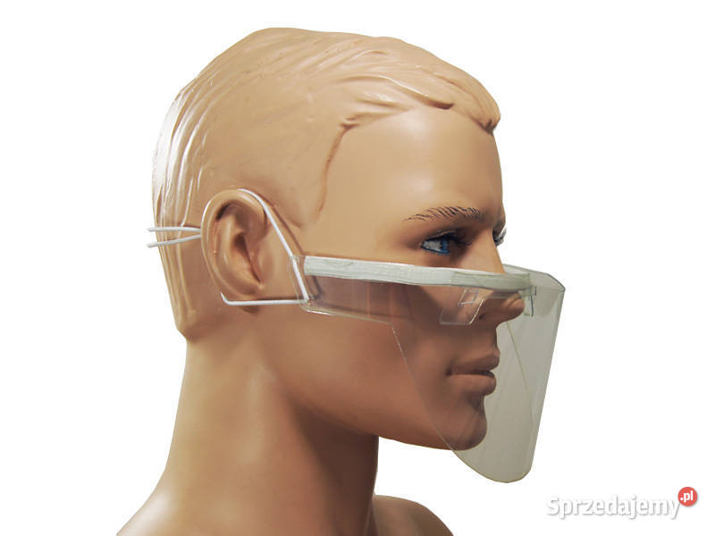 maska pół przyłbica wygodna półprzyłbica