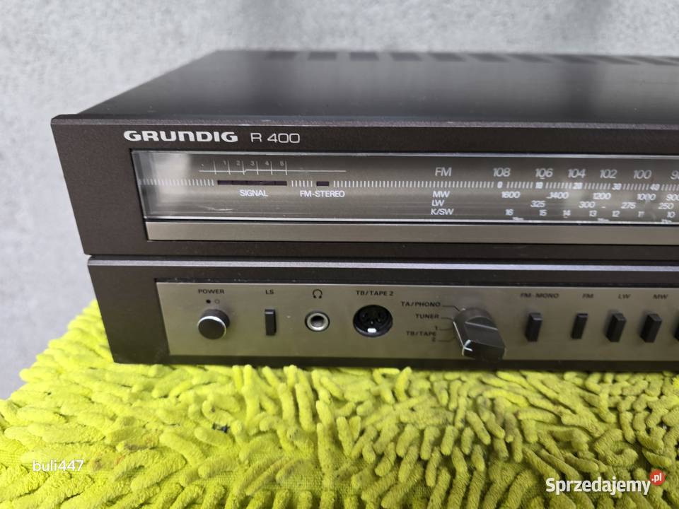 amplituner grundig r400 stereo Amplitunery Chełm Śląski