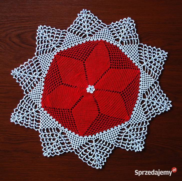 Serwetka szydełkowa 44 NA ZAMÓWIENIE S145 wielokolorowy Kluczbork