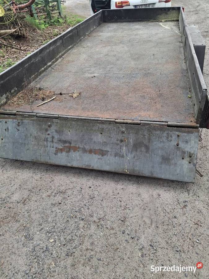 Przyczepa laweta pod minikoparke quada traktorek lubuskie Krosno Odrzańskie