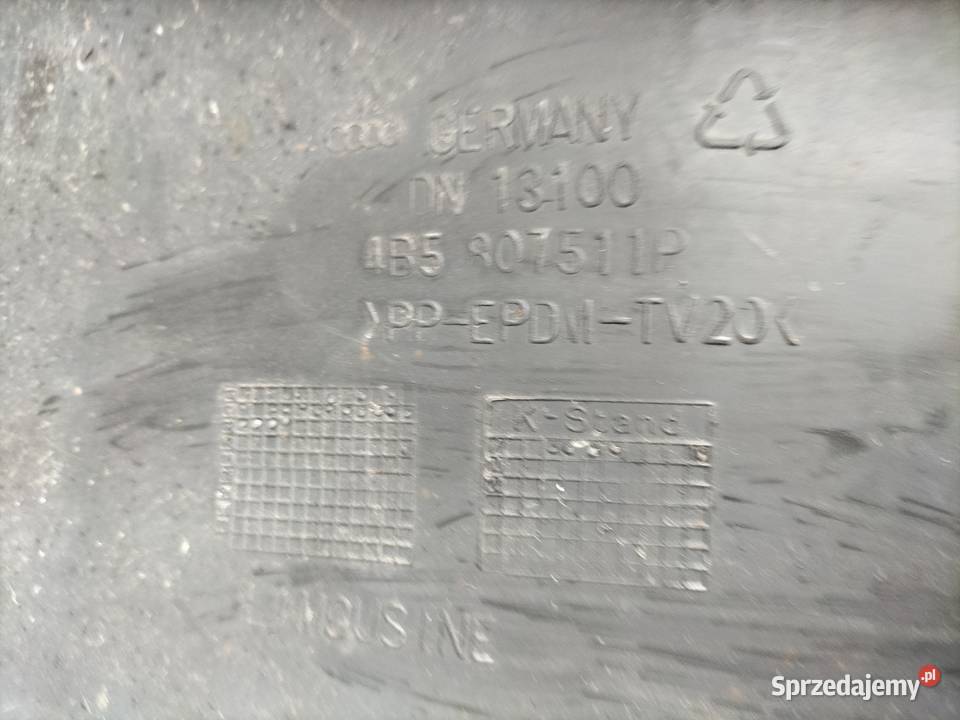 ZDERZAK TYŁ TYLNY AUDI A6 C5 A6C5 SEDAN Kamień-Kolonia