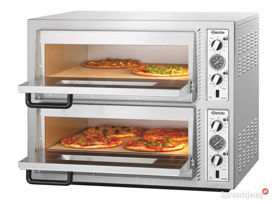 Piec do pizzy 2poziomowy 8x30 400V śląskie sprzedam