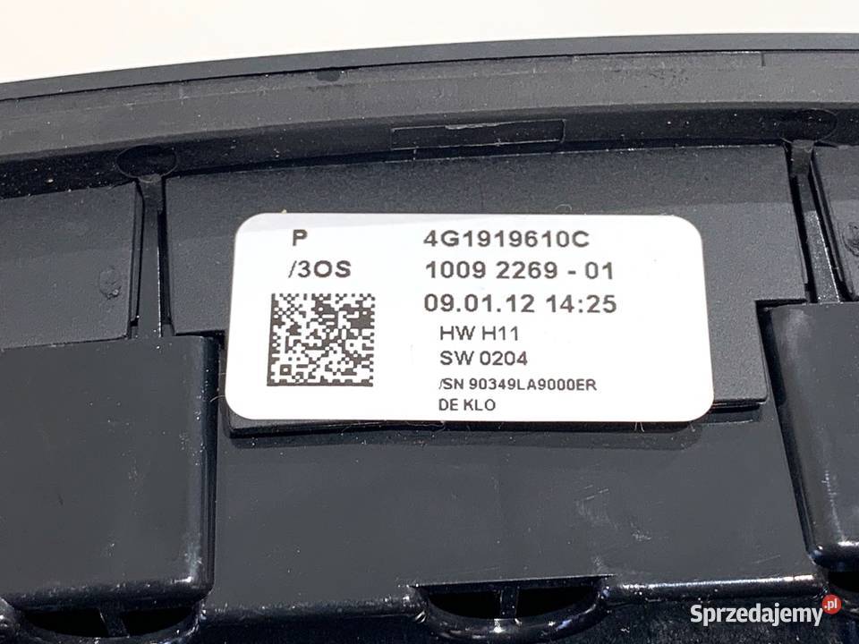 PANEL STEROWANIA MMI AUDI A7 4G 4G1919610C