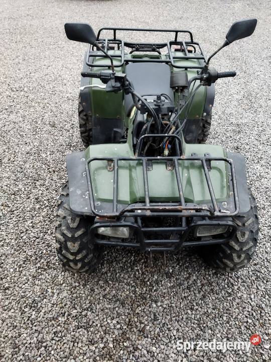 Quad kawasaki klf 300 homologacja na dwie osoby benzyna Maruszów