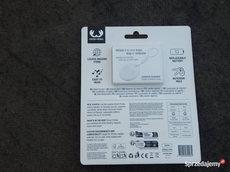 Lokalizator Smart Finder Tag do Apple Find My Kraków