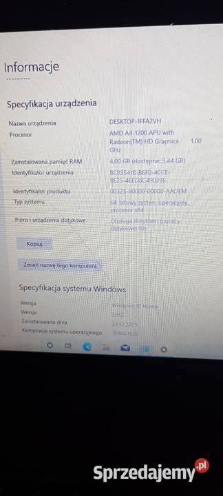 Laptop ASUS X102B Laptop gotowy do pracy wielkopolskie Stęszew