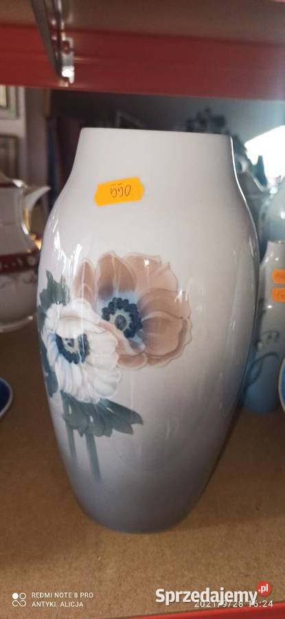 Wazon z kwiatami Royal Copenhaga B G Denmark