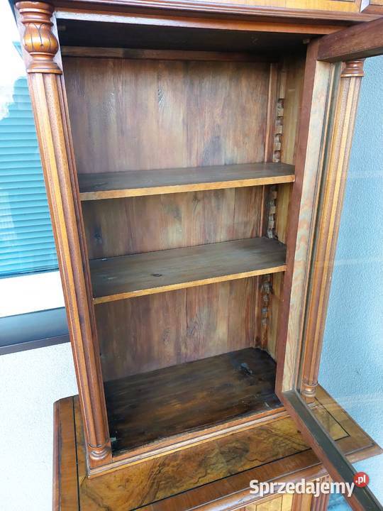 Stary mały kredens eklektyczny około 1900r