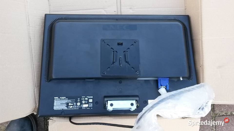 Monitor NEC 224WM AccuSync LCD 22 wielkopolskie Poznań