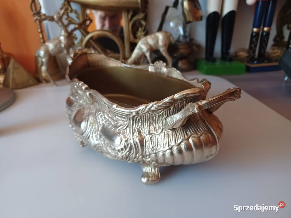 Piękna żardiniera mosiężna wielkopolskie Poznań