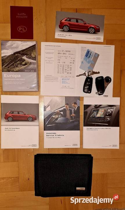 Audi A3 8P 20 TDI CR 140 SLine gniazdo AUX Olkusz