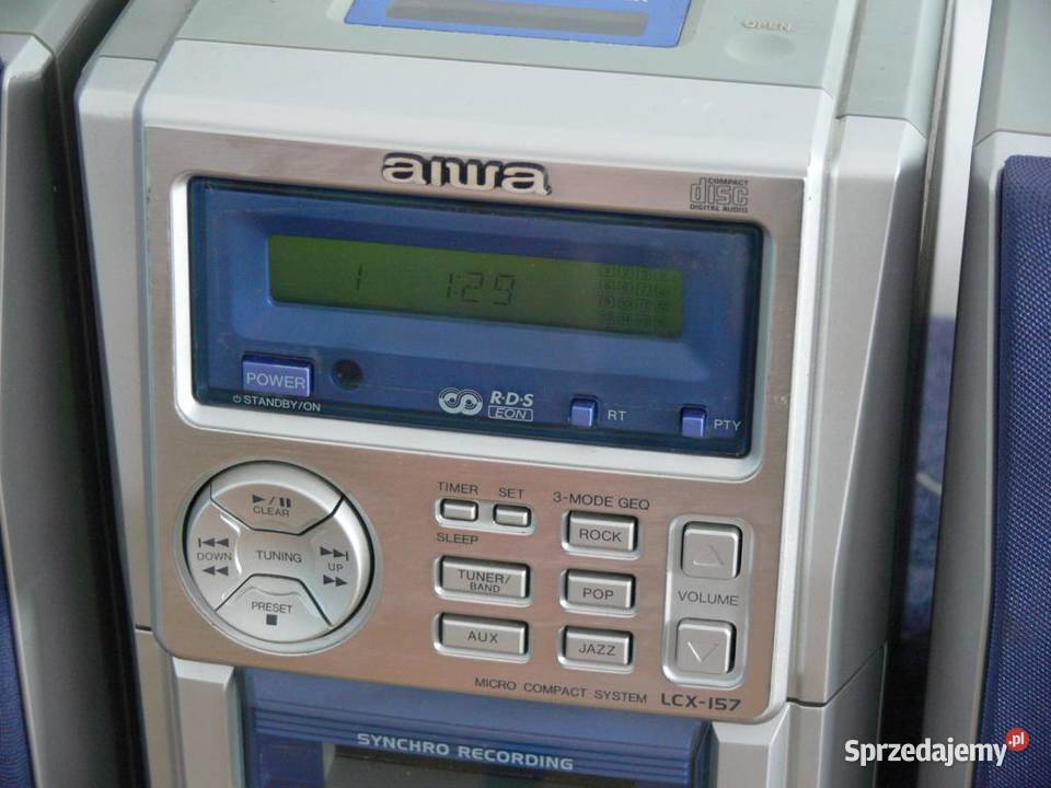 Wieża Aiwa pilot kolumny sprawna WYSYŁKA Jasło sprzedam