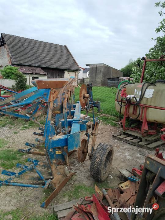 Pług rabe star 4 skibowy opolskie Górka Prudnicka