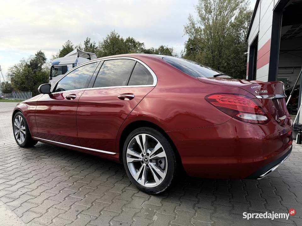 Mercedes c300 W205 38 tysięcy 2018 wielofunkcyjna kierownica Ropczyce sprzedam