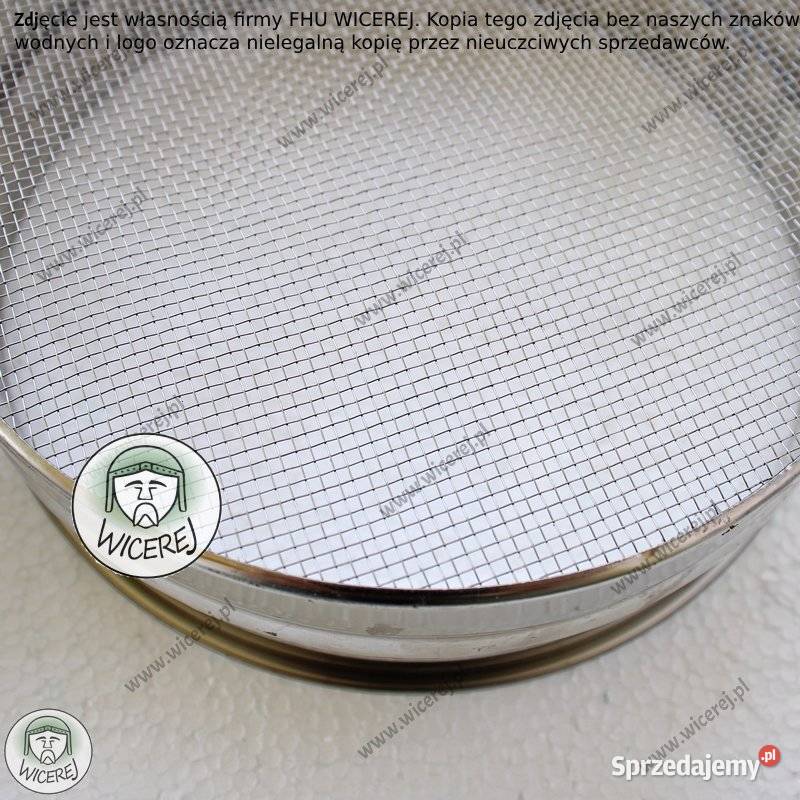 Premium Sito do Miodu Płaskie Podwójne