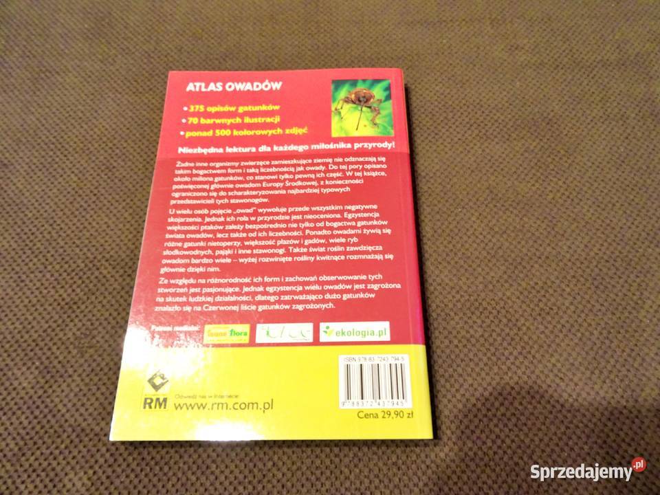 Atlas owadów Heiko Bellmann Częstochowa