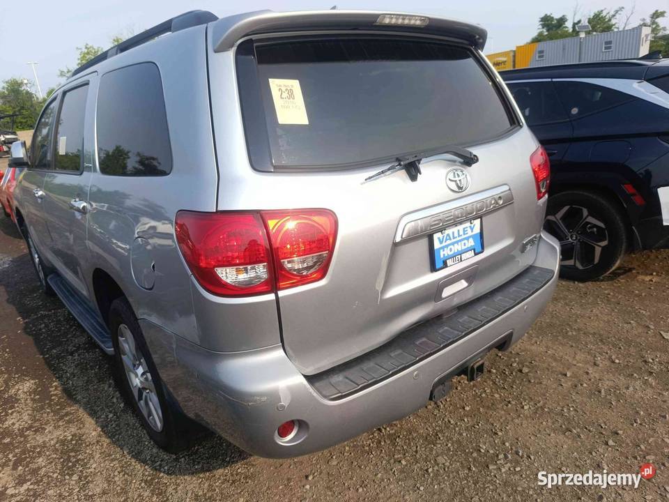 Toyota Sequoia 2016 limited w transporcie mazowieckie sprzedam