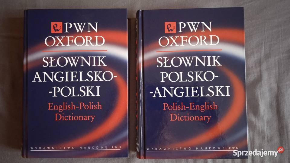 Słownik ang pol i pol ang PWN dwa tomy Rok wydania 2005 Warszawa