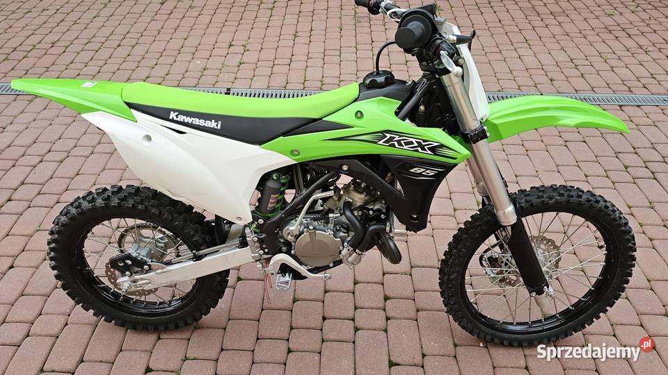 Kawasaki KX 85 23 2016r 50 przebieg Zamiana zielony Zarszyn