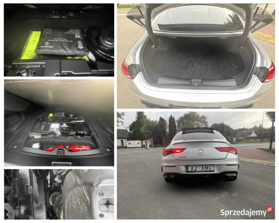 MercedesBenz CLA II 20 35 AMG 4MATIC 2022 CLA mazowieckie Piaseczno
