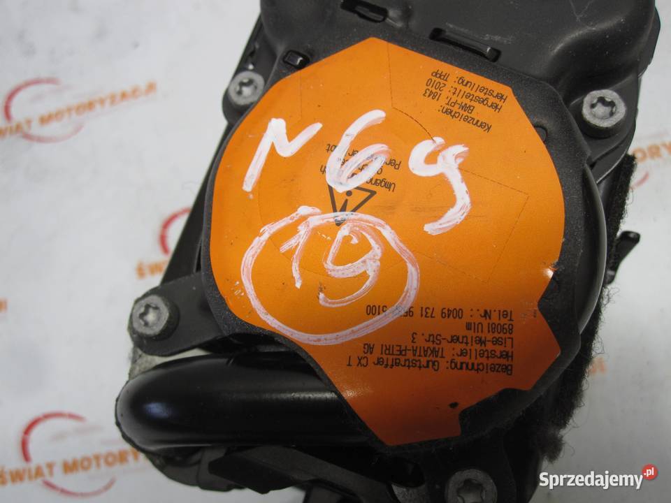 AUDI A1 I 8X pas bezpieczeństwa prawy przód Kielce