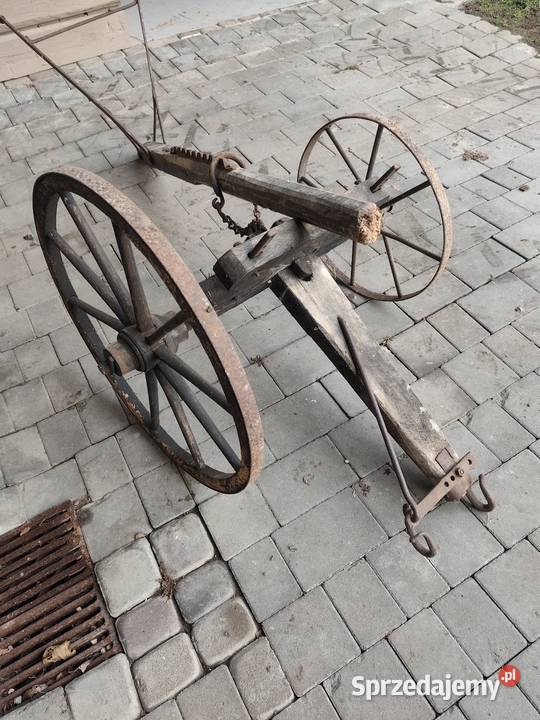 Zabytkowe kolca do pługa konnego pług konny