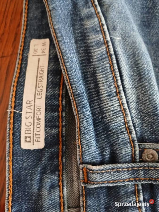 męskie spodnie marki BIG STAR 3430 wielkopolskie Poznań sprzedam