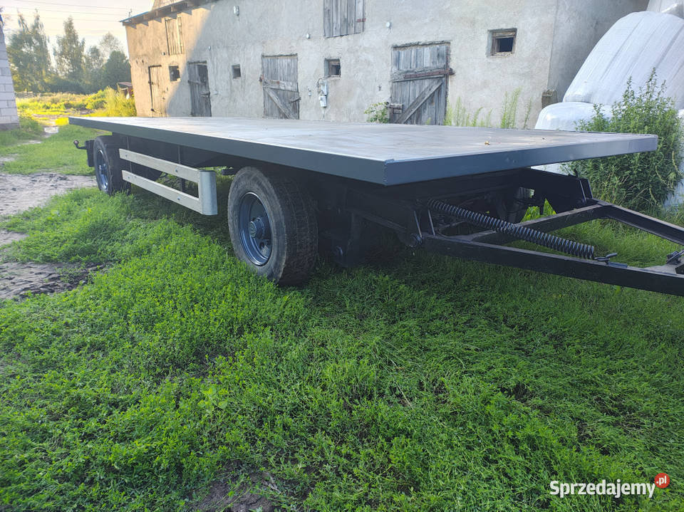 przyczepa do bel platforma nieuszkodzony podlaskie Łomża