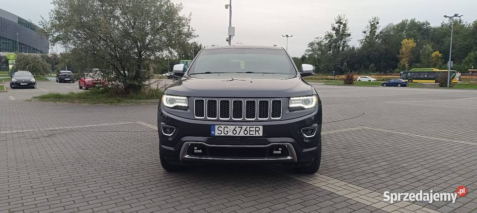 Jeep Grand Cherokee WK2 Overland regulowane zawieszenie śląskie Gliwice sprzedam