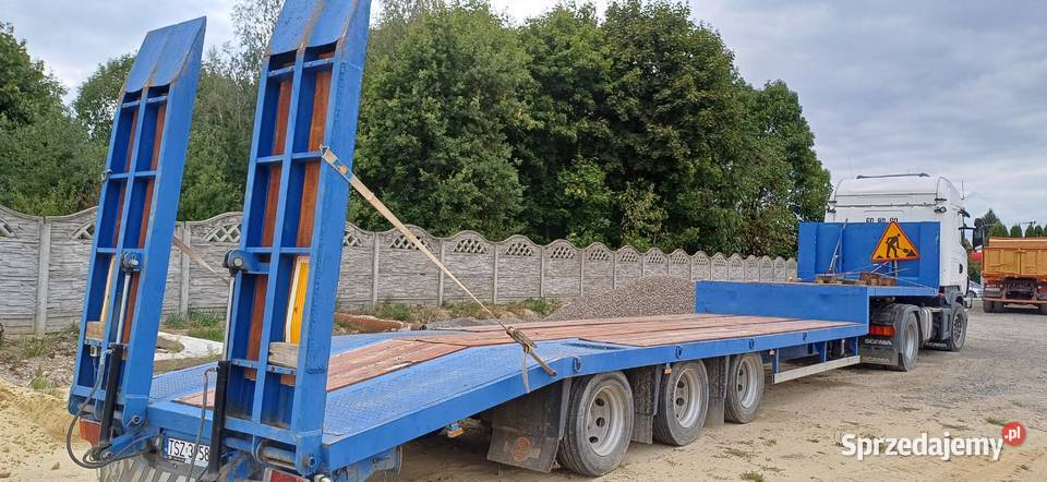 Naczepa niskopodwozie niskopodłogowa świętokrzyskie Kiełczyna