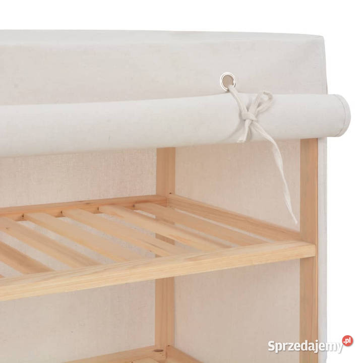 Szafka na buty z pokrowcem biała 79x40x80 Warszawa