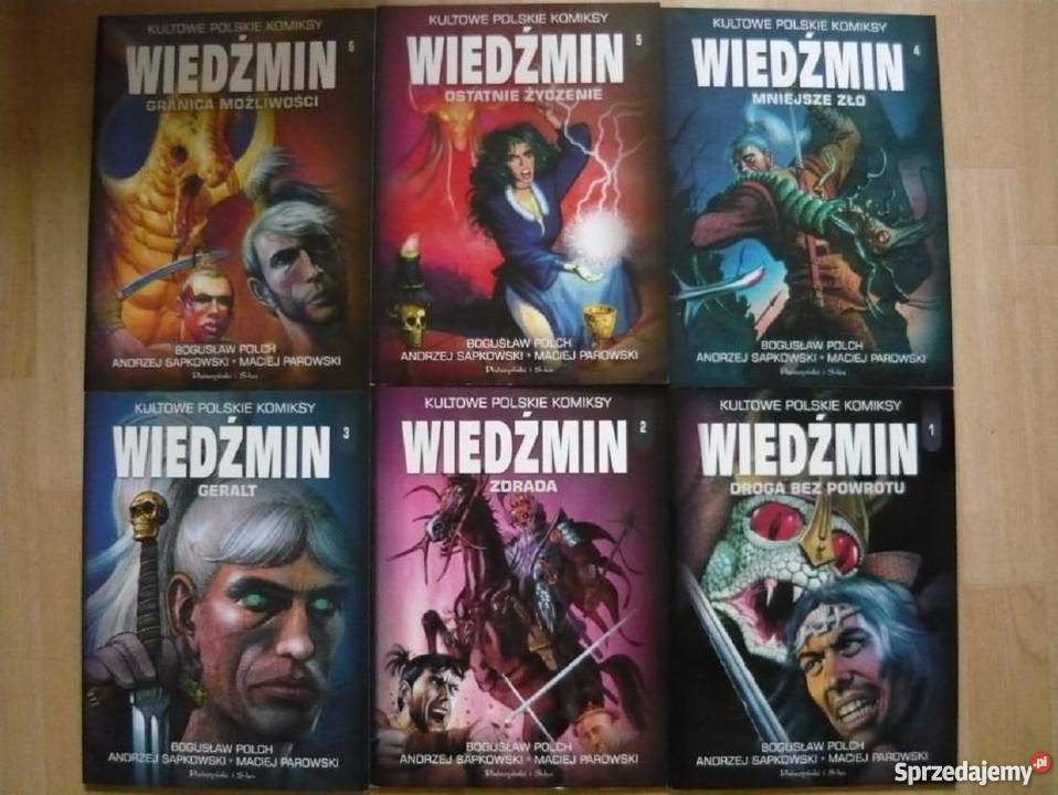 15 Tomów KULTOWE POLSKIE KOMIKSY Ekspedycja