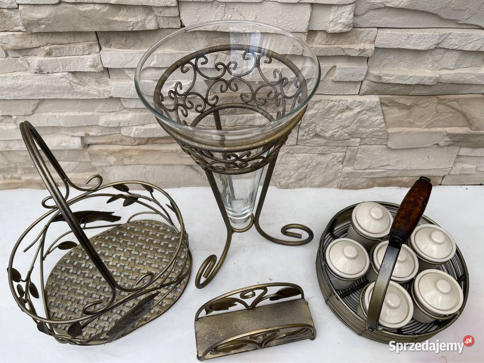 Kolekcja do kuchni metaloplastyka koszyk Kłodzko