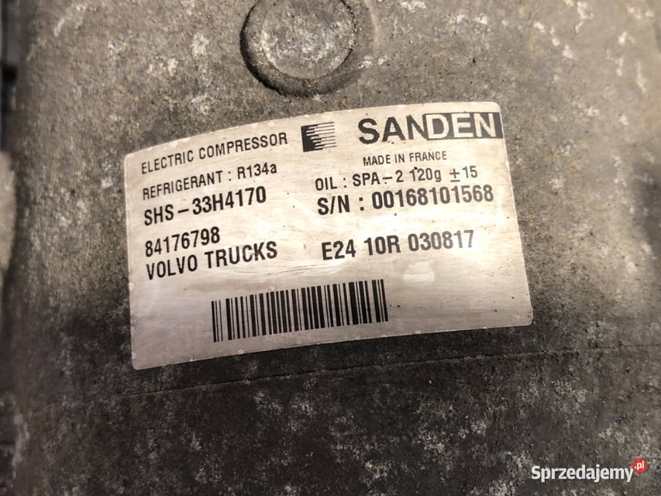 SPRĘŻARKA KLIMATYZACJI VOLVO FH II 84176798 128