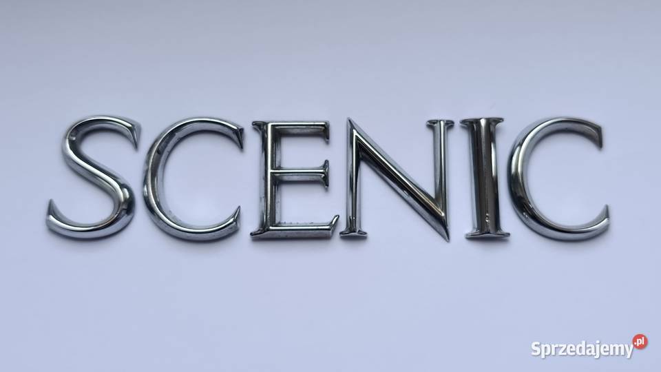 Napis emblemat Renault Scenic 2 II 0309r Pozostałe Lipno