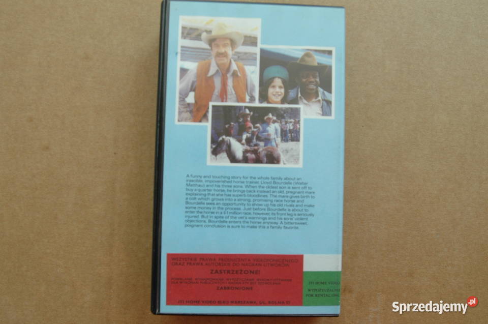 Oryginalny Film VHS Mistrz kierownicy ucieka lektor Gdańsk