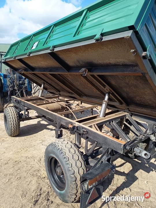 Przyczepa wywrotka D45B kujawsko-pomorskie Lipno