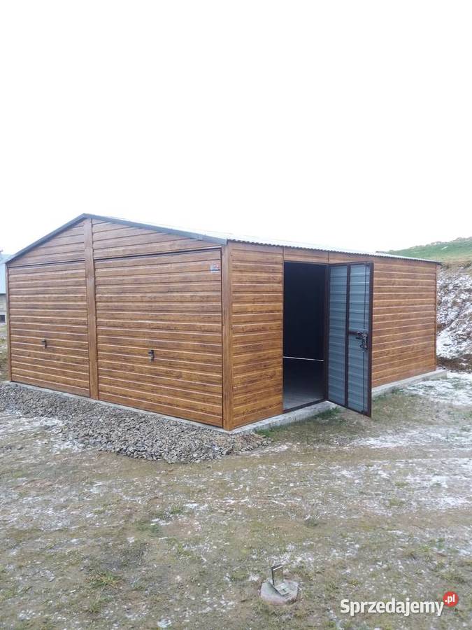 Garaże Blaszane Nowoczesny wygląd Limanowa